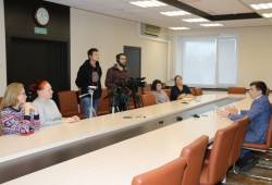 Антон Ульянов рассказал журналистам о рабочем визите в Энергодар