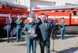 Профессиональный праздник пожарных